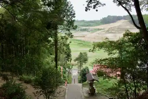 日鷲神社の景色