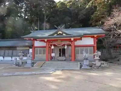 有間神社の本殿・本堂