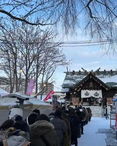 札幌諏訪神社の初詣