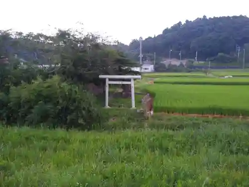 水神社の景色