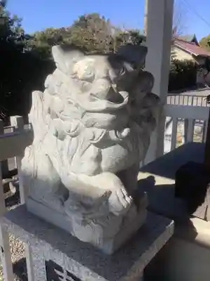 竹生嶋社の狛犬