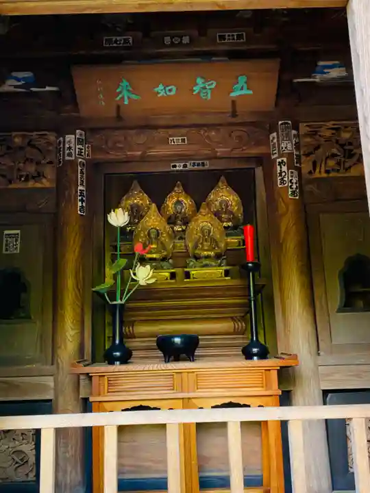 普門院(文知摺観音)の仏像