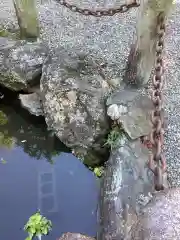 若宮神明社の庭園