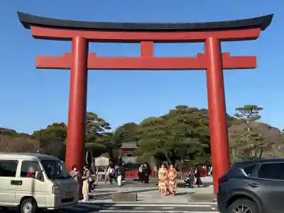 鶴岡八幡宮の鳥居