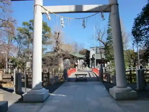 松戸神社の鳥居