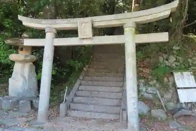 胡神社(胡社、胡原社)の鳥居