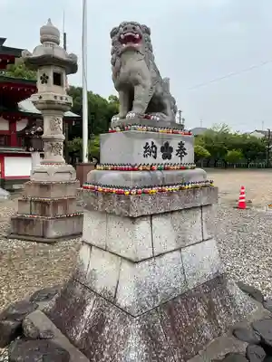 上野天満宮の狛犬