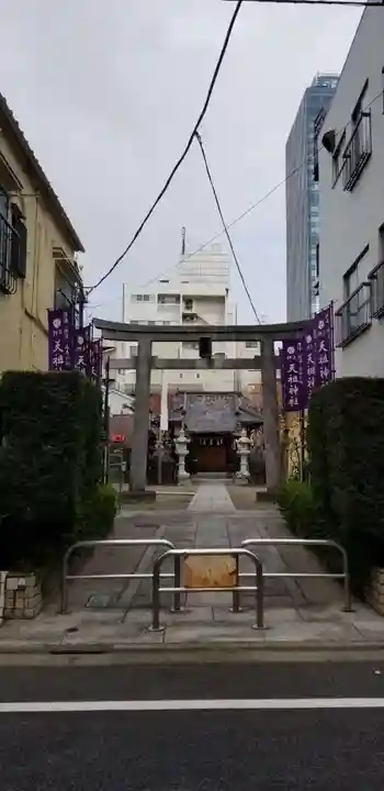押上天祖神社の鳥居