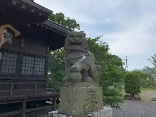 吉保八幡神社の狛犬