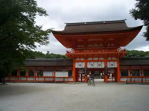 賀茂御祖神社（下鴨神社）の山門・神門