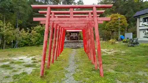 中富良野神社の鳥居