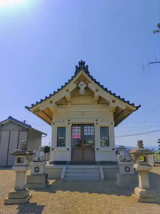 神明社(子宝)の本殿・本堂