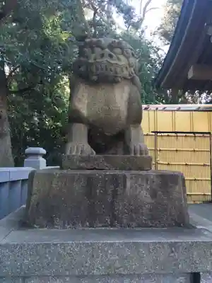 瀧泉寺(目黒不動尊)の狛犬