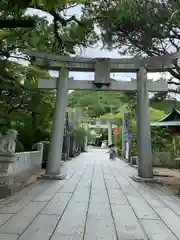 宮地嶽神社の鳥居