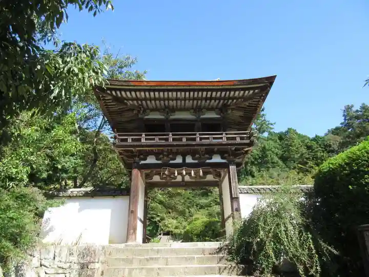 長岳寺の山門・神門