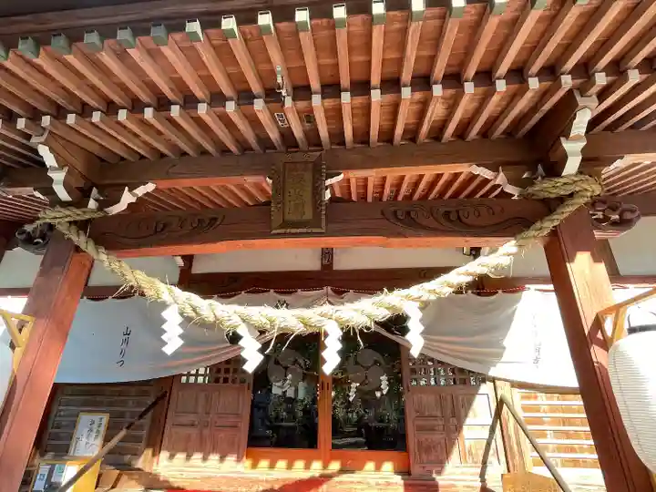 結城諏訪神社の本殿・本堂