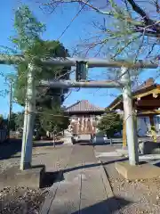 三日月神社の鳥居