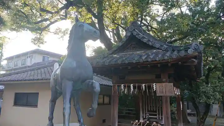 藤森神社の狛犬