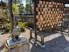 阿豆佐味天神社 立川水天宮の絵馬