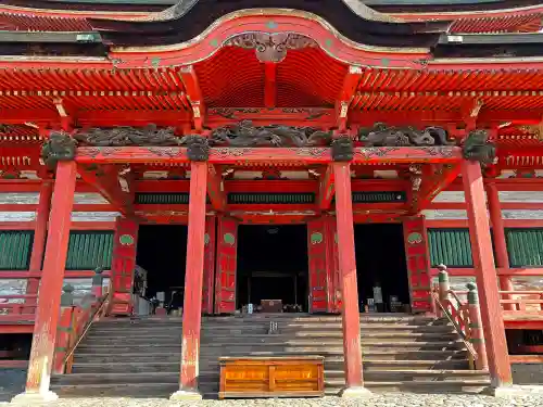 甲斐善光寺の本殿・本堂