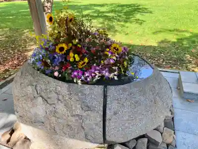 当別神社の手水舎