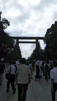 靖國神社の鳥居