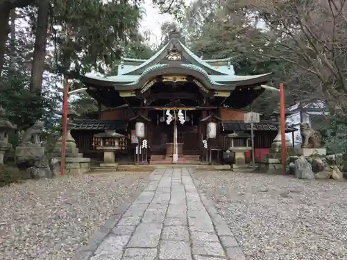 粟田神社の本殿・本堂