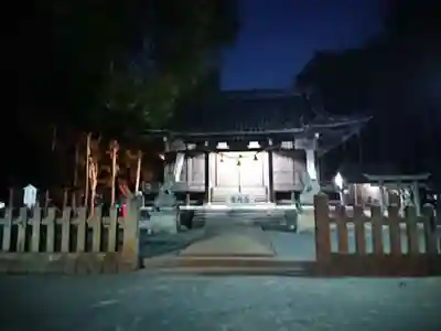 中條神社の本殿・本堂