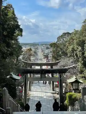 宮地嶽神社の鳥居