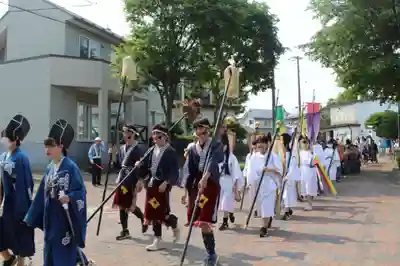 釧路一之宮 厳島神社のお祭り