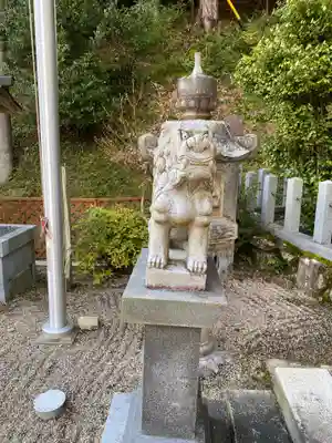 伊賀東照宮の狛犬