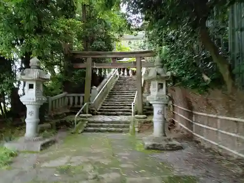 阿蘇神社の鳥居