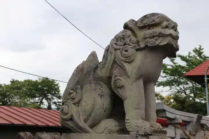 大鏑神社の狛犬