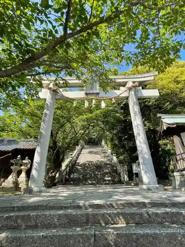 花岡八幡宮の鳥居