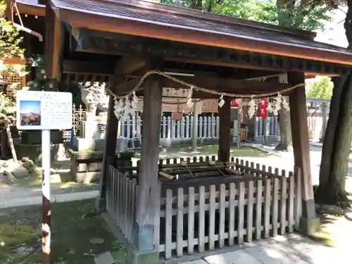 仲町氷川神社の手水舎