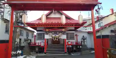 北見稲荷神社の本殿・本堂