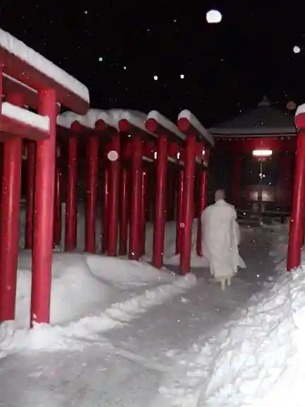 白狐山光星寺の鳥居