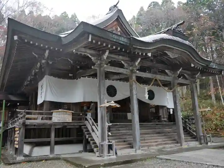 戸隠神社中社の本殿・本堂