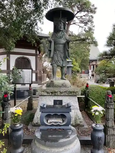 松林寺の像