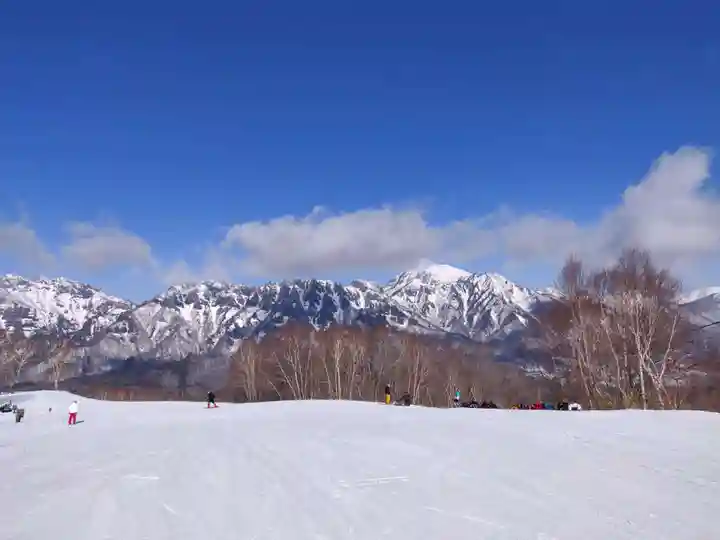 戸隠神社中社の景色