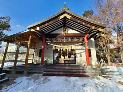 発寒神社の本殿・本堂