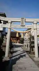 諏訪神社の鳥居