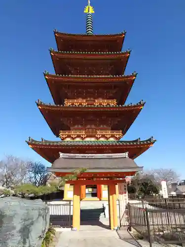 飯沼観音(銚子大仏·圓福寺)の塔