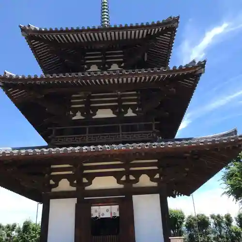 法起寺の塔