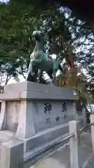 川曲神社の狛犬