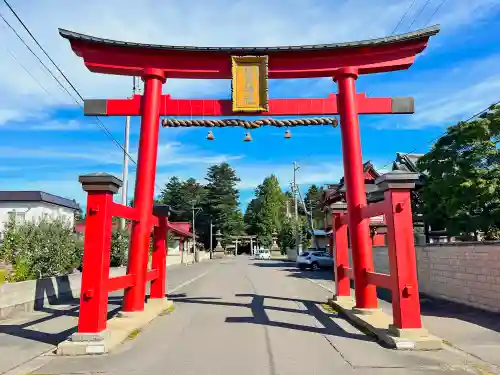 猿賀神社の鳥居