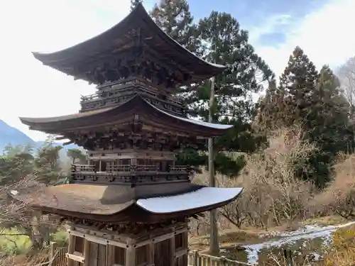 国宝 大法寺の塔