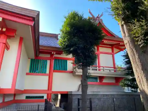 戸部杉山神社の本殿・本堂
