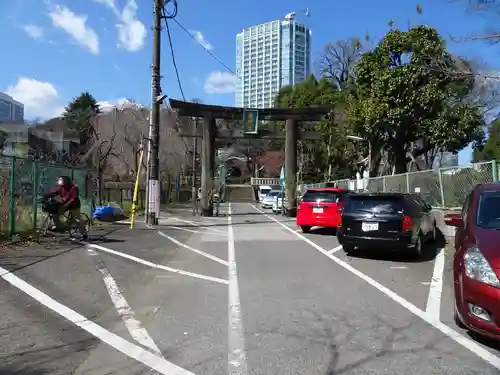 芝東照宮の鳥居