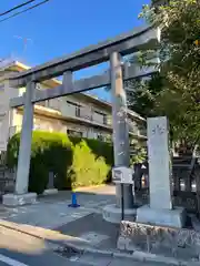 北澤八幡神社の鳥居